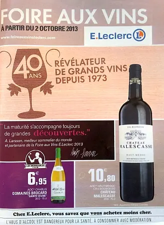 Leclerc catalogue FAV