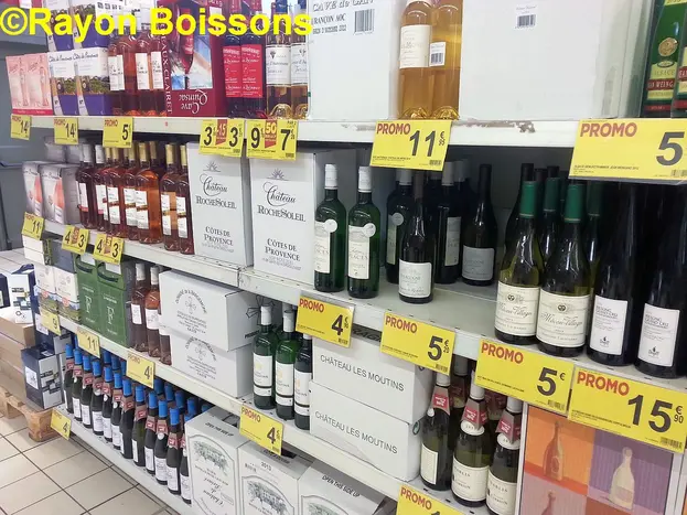 Les images de la foire aux vins de printemps de Géant Casino et de Leader Price