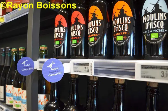 Visite du premier Auchanbio de Marquette-lez-Lille (59)