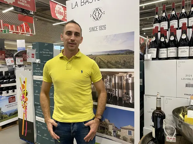 Julien Marreau, propriétaire du domaine de la Bastidonne à Cabrières-les-Avignon (84) en appellation Ventoux, est l'un des tout nouveaux domaines q