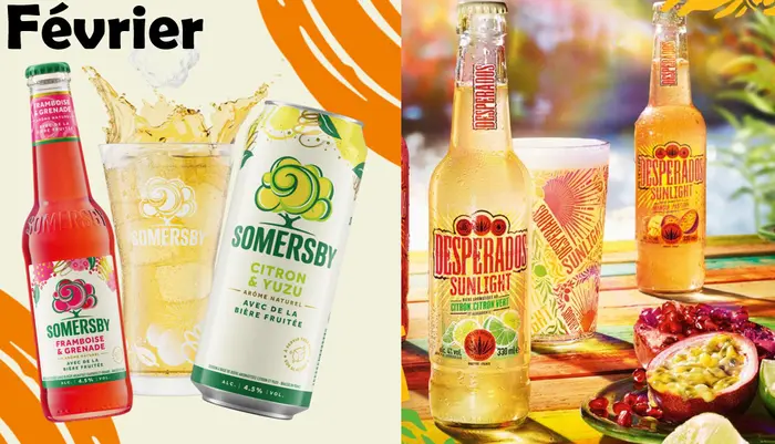Somersby débarque, Desperados contre-attaque. Tout juste 10 ans après avoir relancé Tourtel Twist, Kronenbourg présente Somersby, une bière fruit