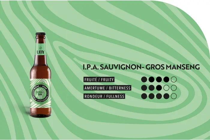 DOMUS UBY BIERE IPA SAUVIGNON GROS MANSENG