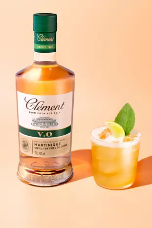 Cocktail Clément Créole Smash (crop)