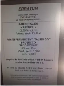 Erratum Aperol