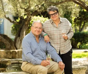 Bernard Jeanjean et sa fille Brigitte