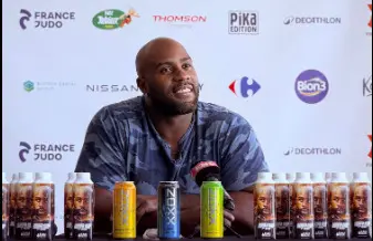 Teddy Riner lance sa propre marque de boissons énergisantes.