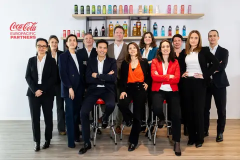 Le comité de direction de Coca-Cola Europacific Partners France évolue avec l'arrivée de cinq nouveaux membres issus des équipes de Coca-Cola en F