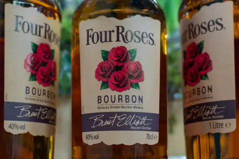 En France, Four Roses est la deuxième marque de whiskey américain la plus vendue en GMS derrière Jack Daniel's.