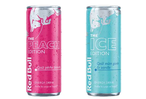 Red Bull accueille deux nouvelles aromatisées dans sa gamme permanente. En parallèle, la Green Edition est arrêtée.