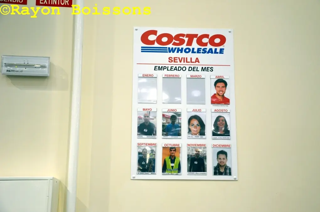 Les images du Costco de Séville (Espagne)