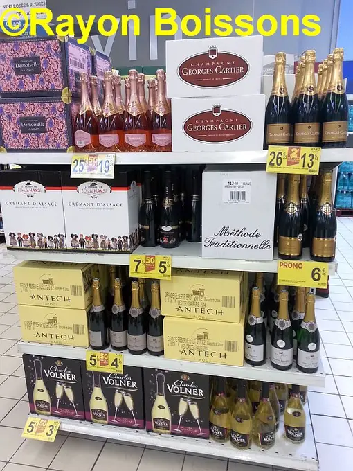 Les images de la foire aux vins de printemps de Géant Casino et de Leader Price