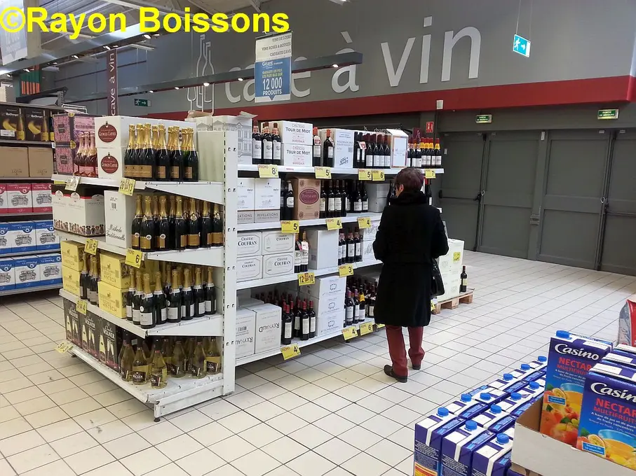 Les images de la foire aux vins de printemps de Géant Casino et de Leader Price