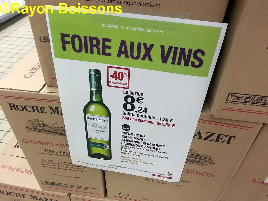 Les images de la foire aux vins de printemps 2015 de Système U