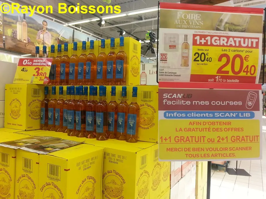 Les images de la foire aux vins de printemps 2015 de Carrefour
