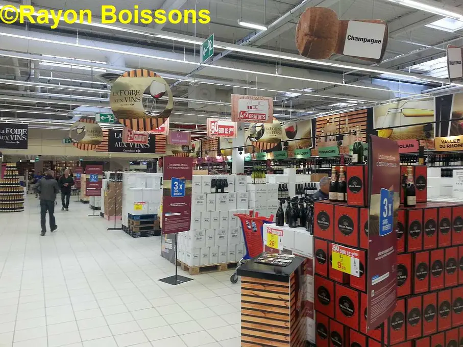 Les images de la foire aux vins de Carrefour