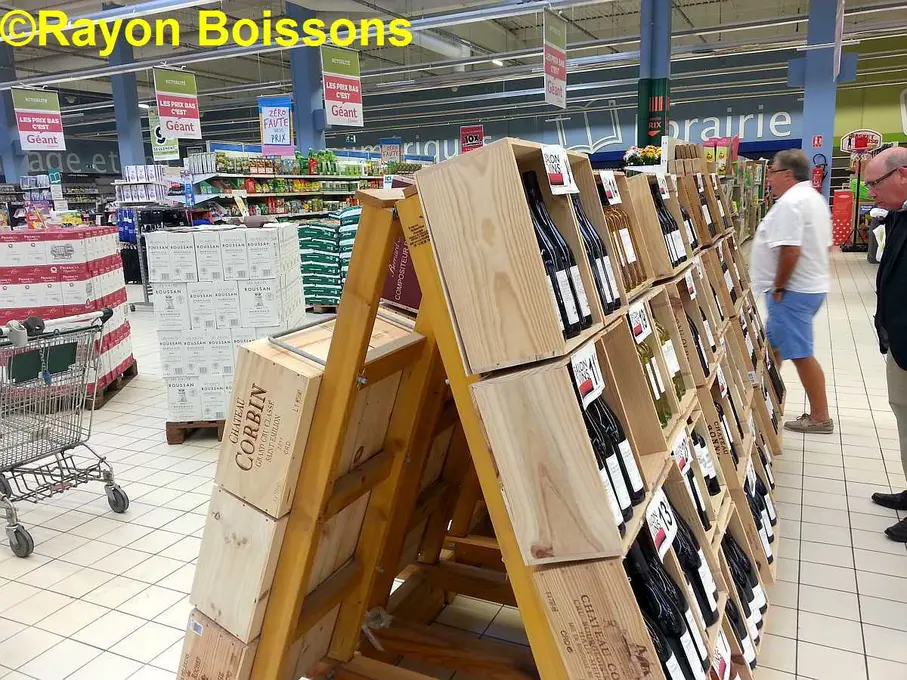 Les images de la foire aux vins de Géant Casino