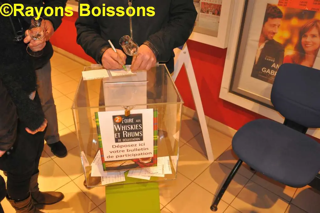 La soirée whiskies et rhums de l'Hyper U de Blain (44)