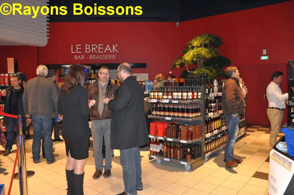 La soirée whiskies et rhums de l'Hyper U de Blain (44)