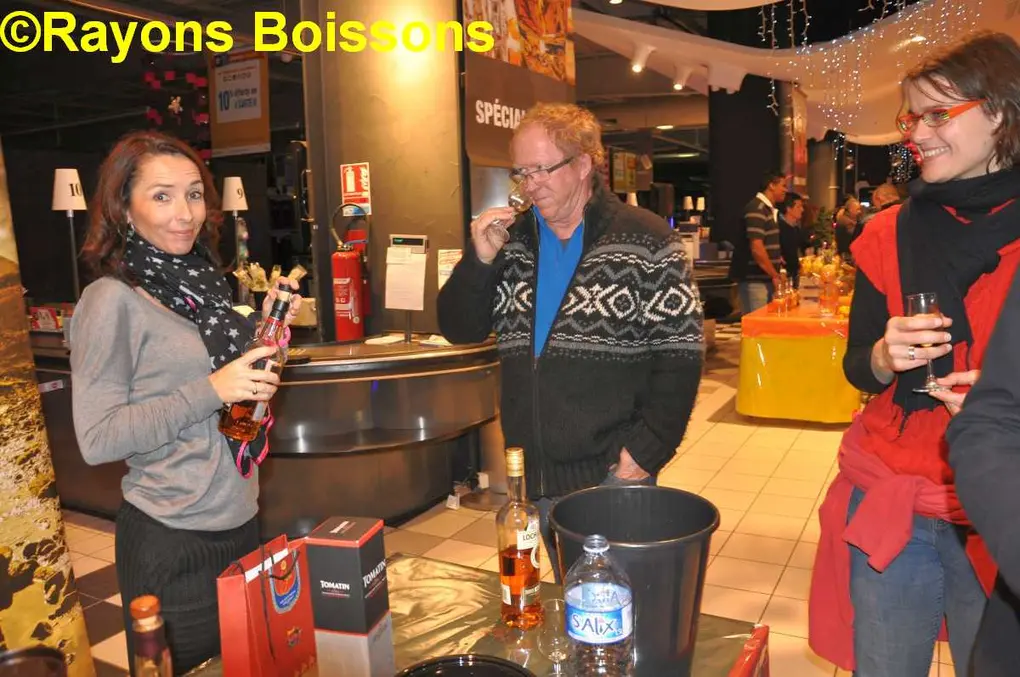 La soirée whiskies et rhums de l'Hyper U de Blain (44)