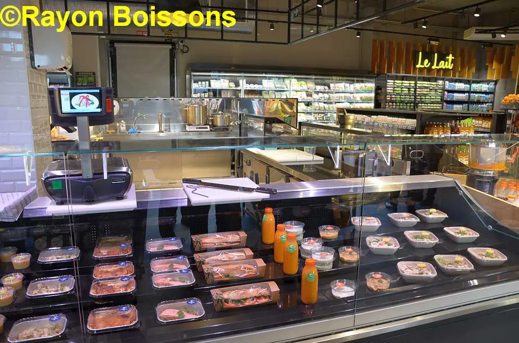 .Visite du premier Auchanbio de Marquette-lez-Lille (59)