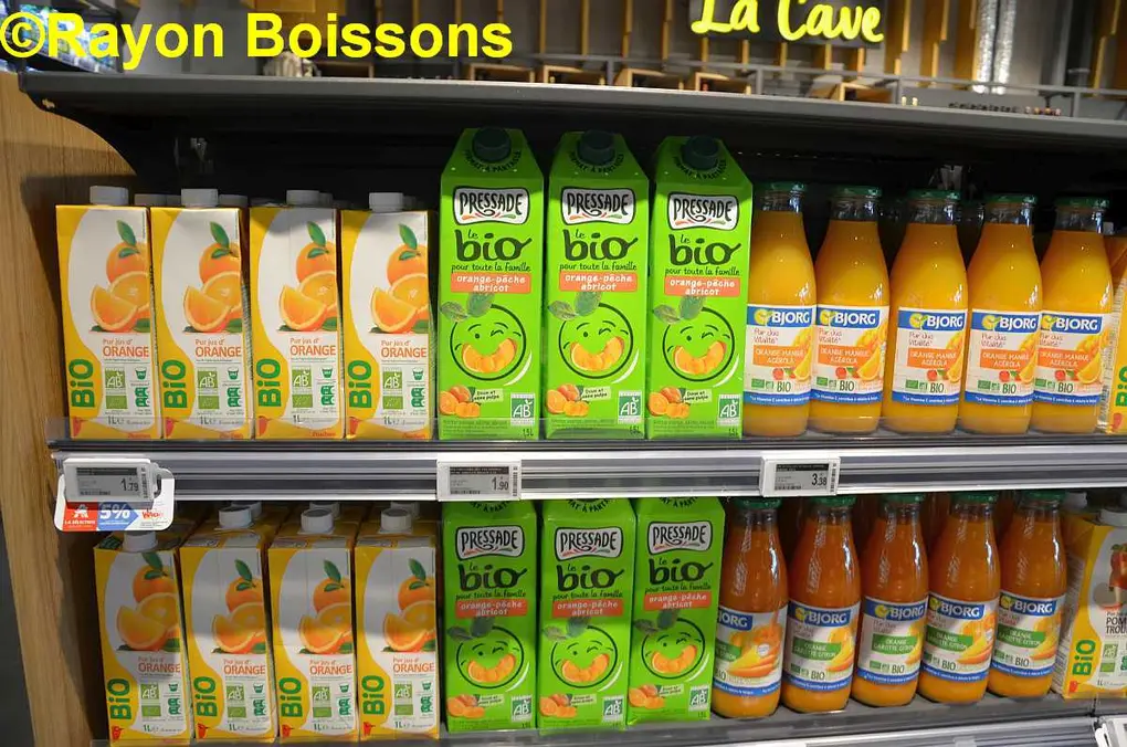 Visite du premier Auchanbio de Marquette-lez-Lille (59)