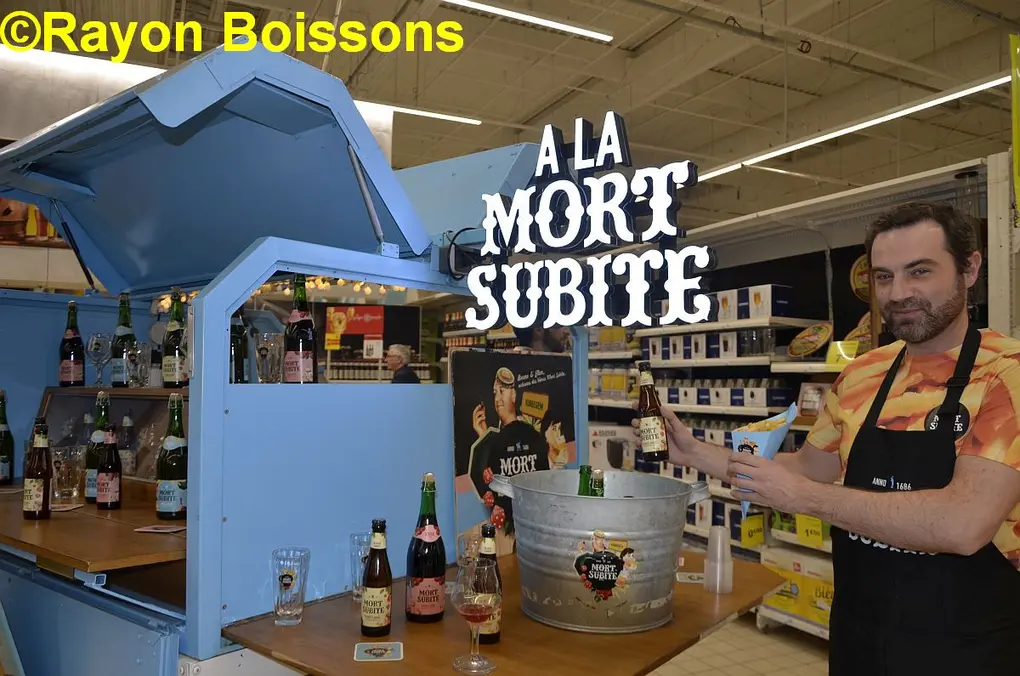 La première soirée bières d'Auchan Maurepas