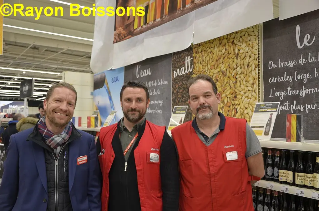 La première soirée bières d'Auchan Maurepas