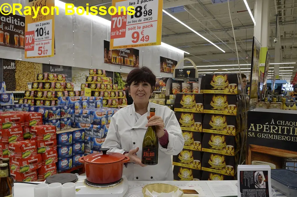 La première soirée bières d'Auchan Maurepas