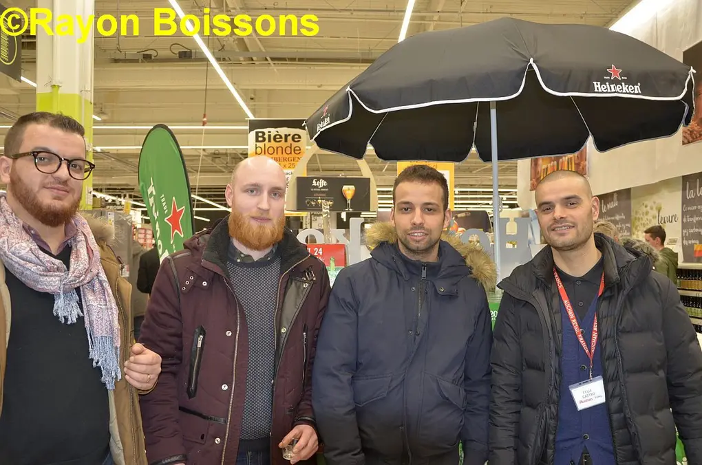 La première soirée bières d'Auchan Maurepas