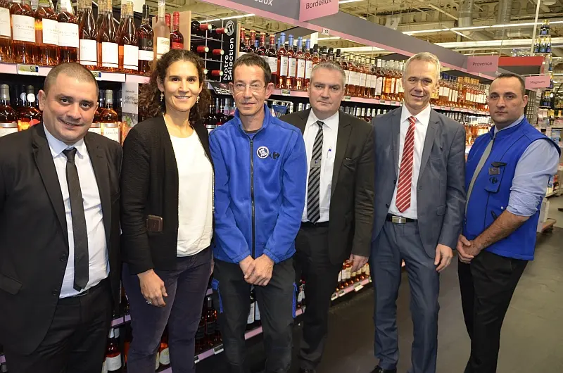 Découvrez en images le nouveau concept vins de Carrefour