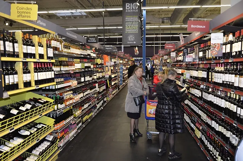 Découvrez en images le nouveau concept vins de Carrefour
