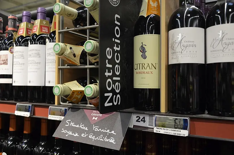 Découvrez en images le nouveau concept vins de Carrefour